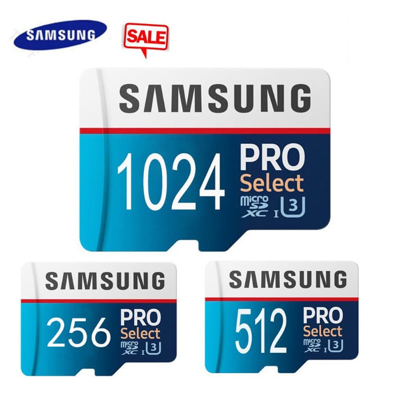 Cartão De Memória Samsung 1024 Gb 512 256 128
