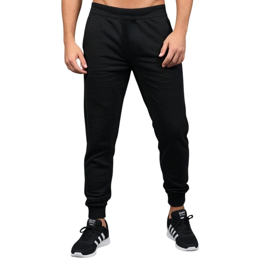 Calça Moletom Masculina Grossa Adulto Branca Flanelada com Bolsos Unissex Esportivo Algodão