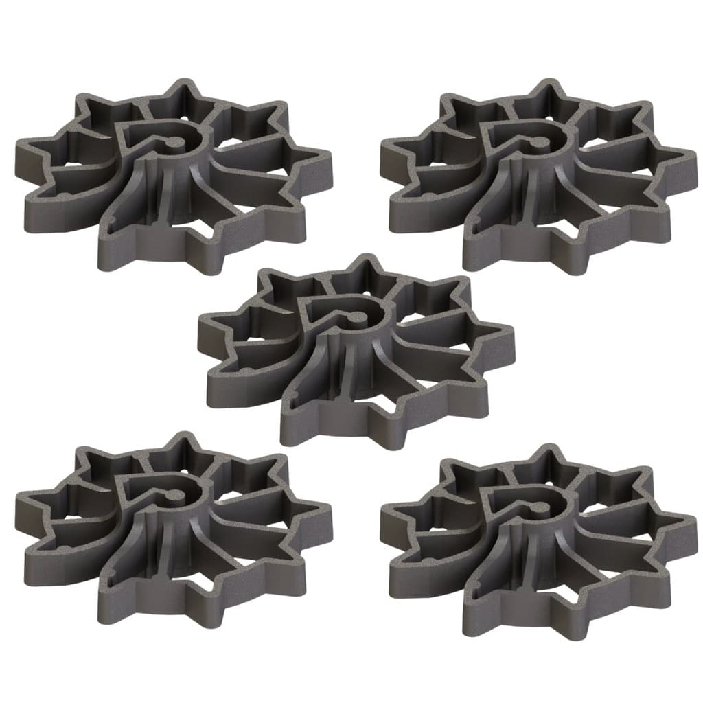 Kit 2000 Espaçador Plástico 40mm ES Concreto Obra Preciso