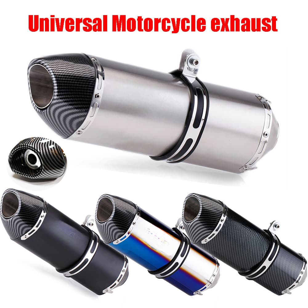51MM/2 " Id Universal Yoshimura R77 Silenciador Moto Tubo De Escape Com DB Killer Removível