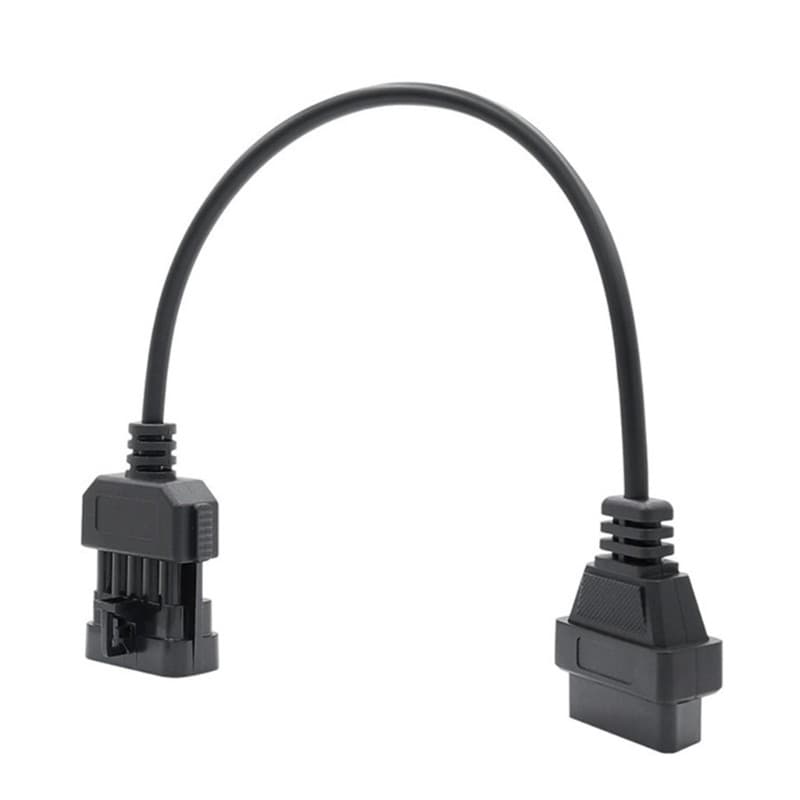 Li * Adaptador Para Carro, Conector 10 Pinos Diagnóstico Inspeção Manutenção Leitura Rápida