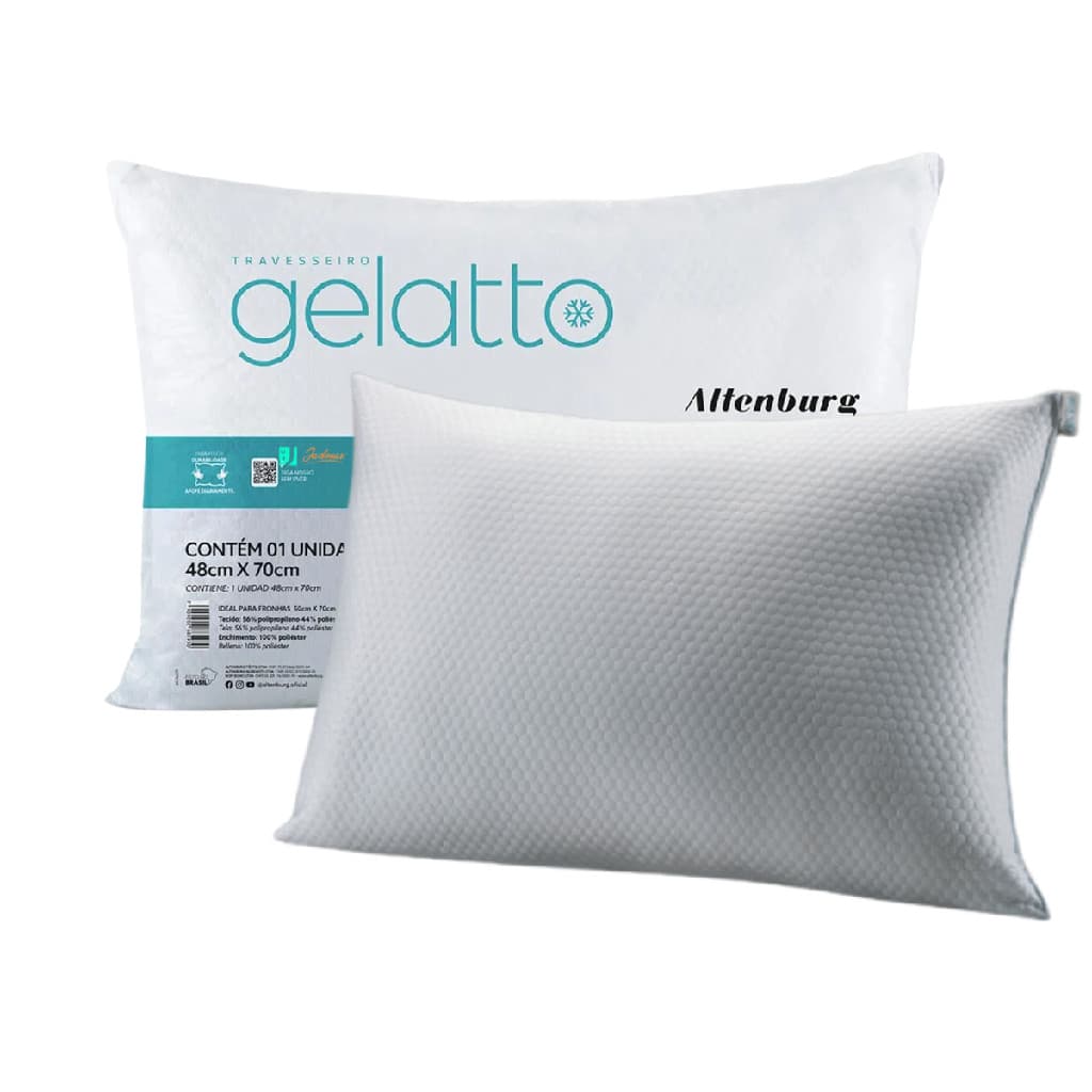 Travesseiro Altenburg Gelatto - Alta tecnologia- Confortável