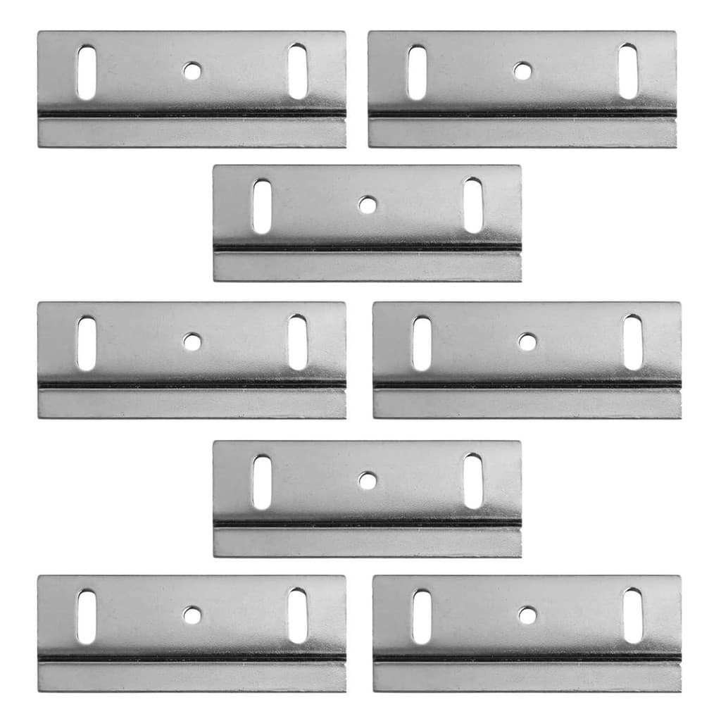 Suporte De Fixação Regulável Mão Amiga 8 cm Painel Móveis 8 Peças