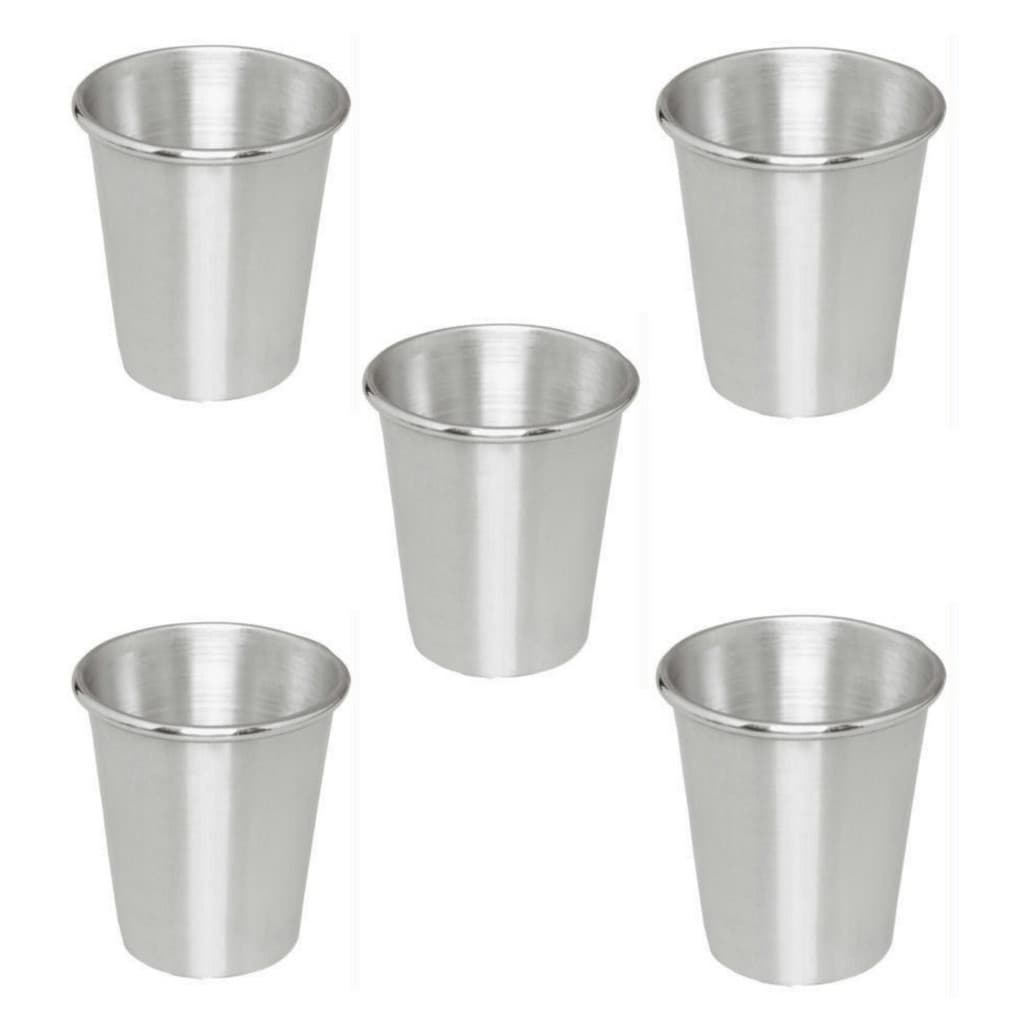 Kits Copo Alumínio Com 2Un/3Un e 5Unidades P/ Cerveja Suco Refrigerante Água 300ml