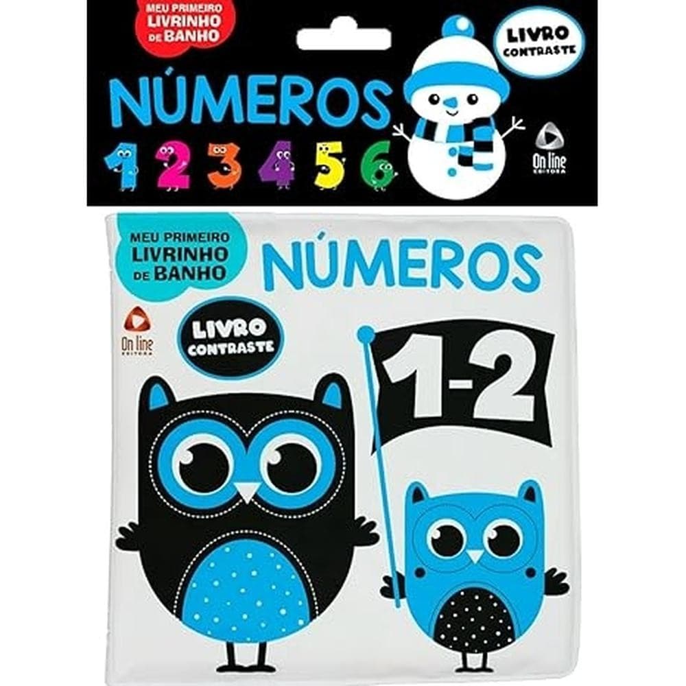 Meu Primeiro Livrinho de Banho Contraste - Números