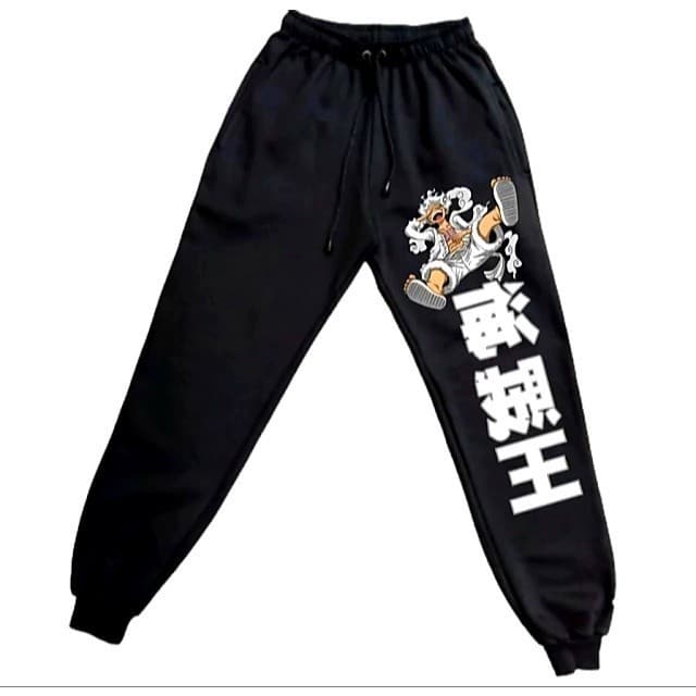 Calça Academia One Piece Anime Moletom Masculina Feminina