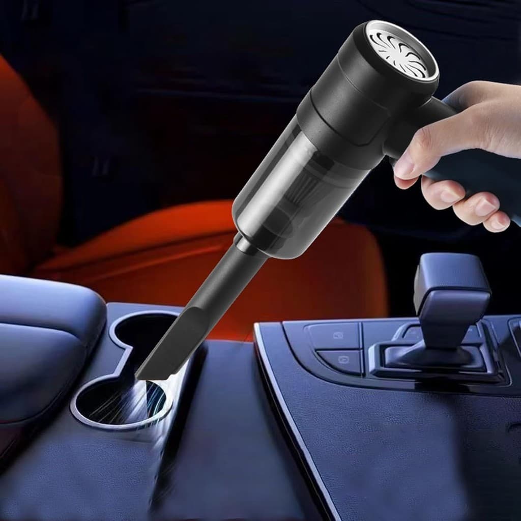 Mini Aspirador de Pó Pequeno Tamanho, Grande Poder Ideal para Viagens, Carro, Casa USB Recarregável