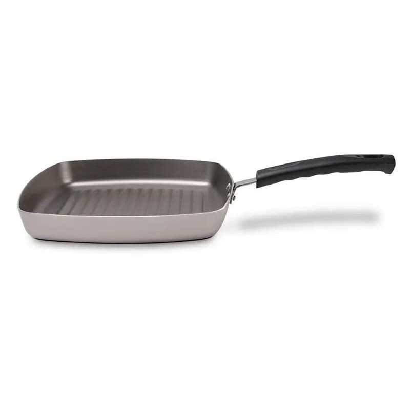 Grill em alumínio Brinox Saffron 24cm champanhe.