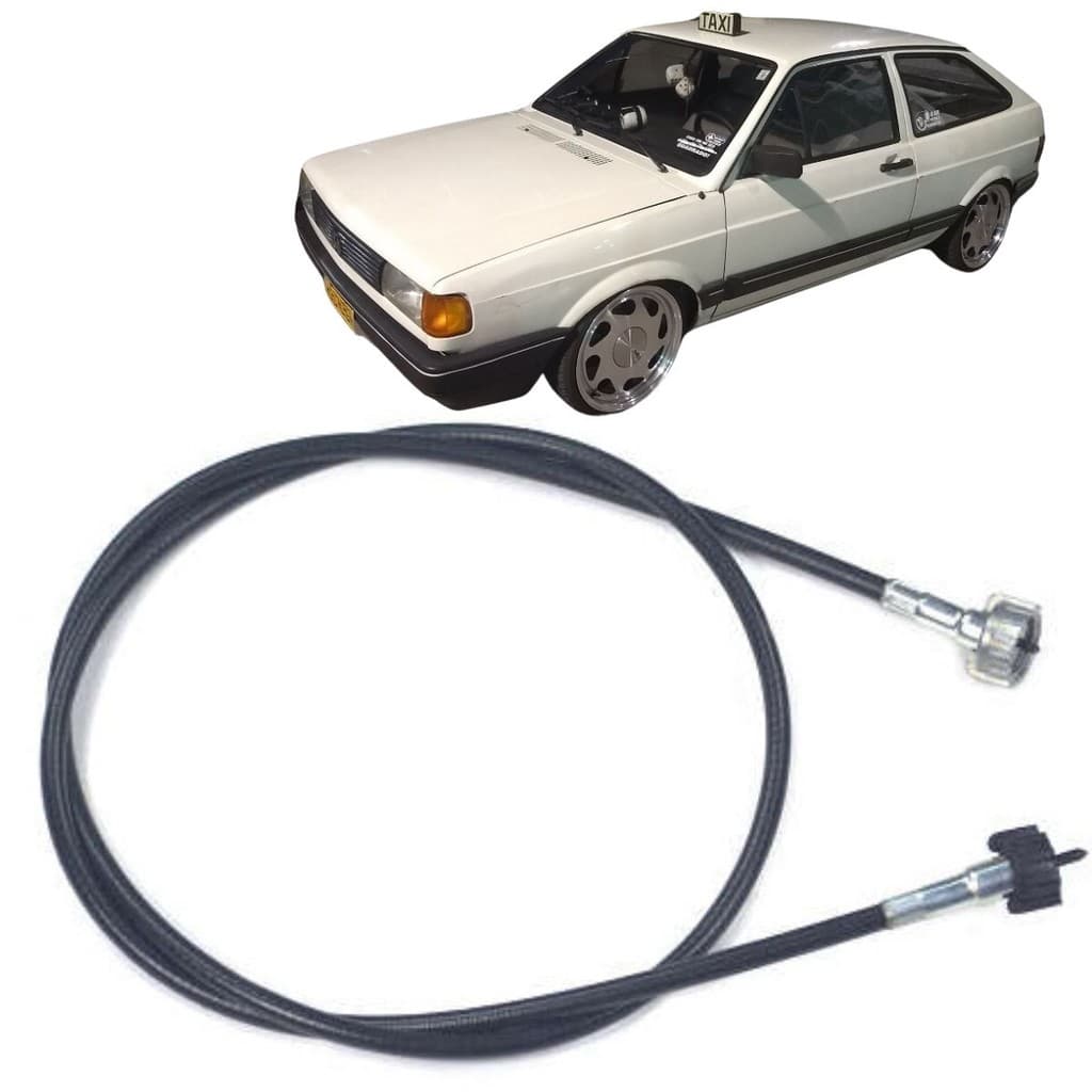 CABO DO VELOCÍMETRO GOL G1 QUADRADO MODELO TÁXI 1.6 1.8 AP 1986 A 1990 (123CM)
