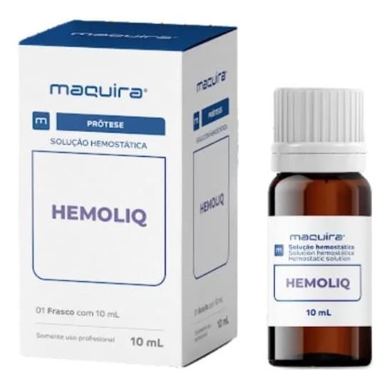 Solução Hemostática Hemoliq 10ml - Maquira