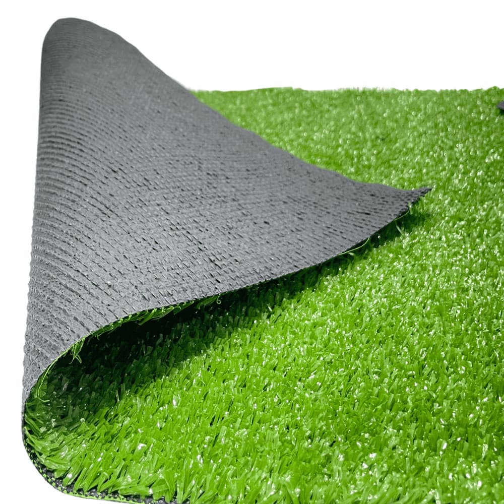 Tapete Grama Sintética Decorativa 10mm Fibrilada Rolo (6m²)  Alta Resistência Lazer Custo Benefício