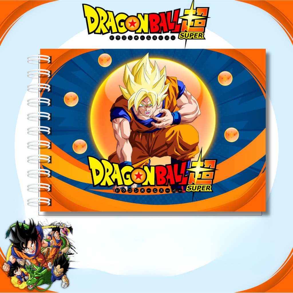 Livro De Colorir Dragon Ball  Capa Dura Folhas A5 180g LANÇAMENTO