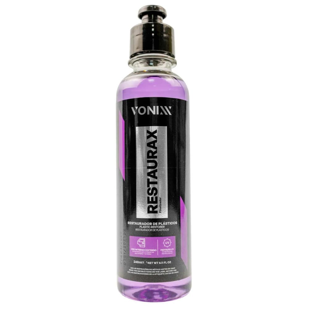 RESTAURADOR DE PLÁSTICOS RESTAURAX 240ML
