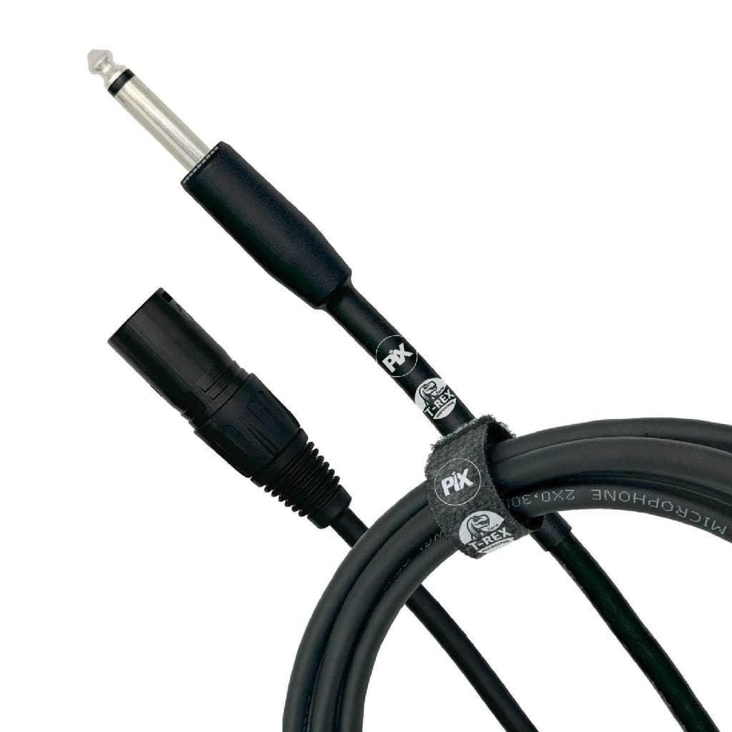 Cabo P10 Mono Para Xlr Cannon Macho Profissional Para Instrumentos Musicais