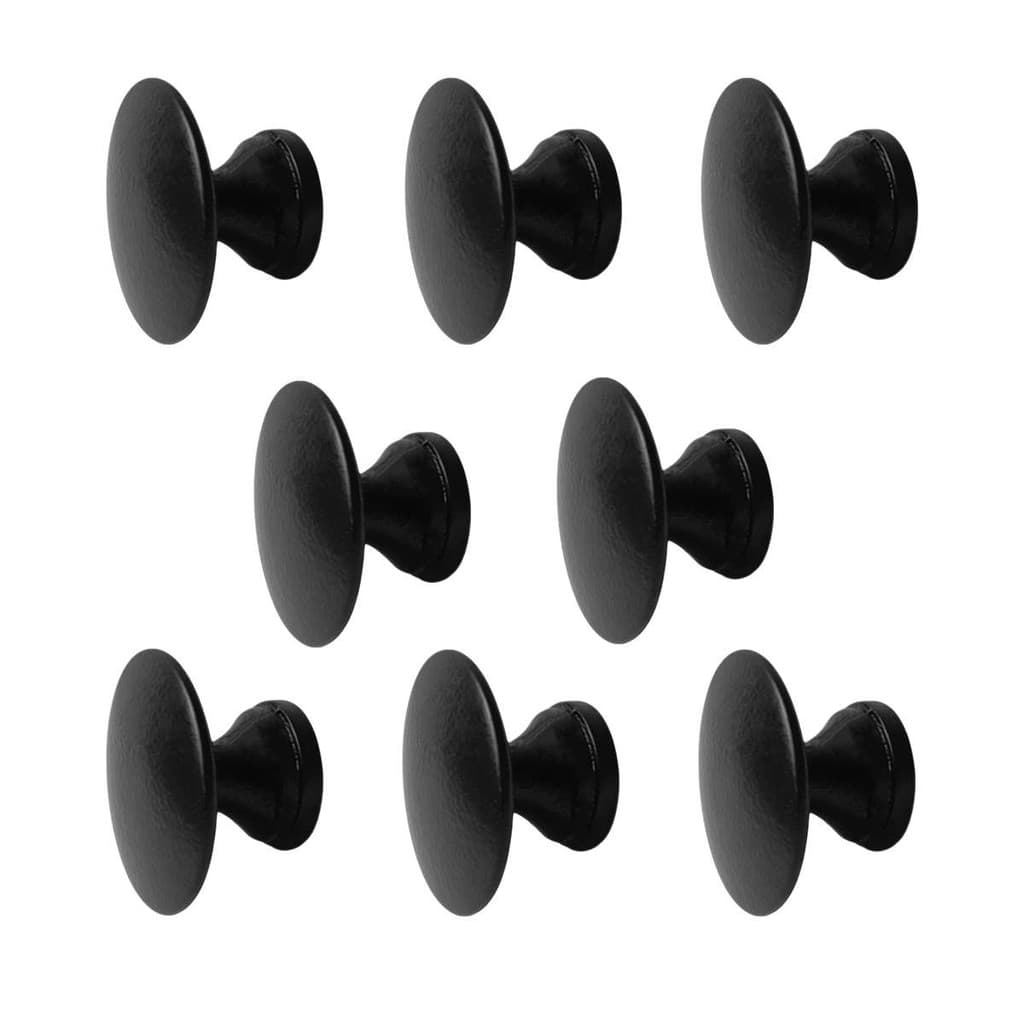 Kit 8 Puxadores Para Móveis Porta Gaveta Armário Bolinha Redondo