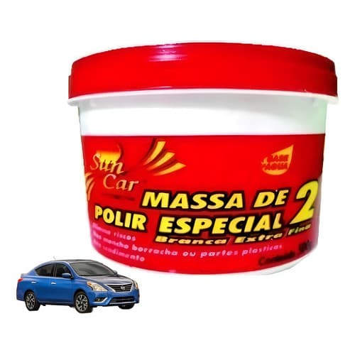 Massa De Polir 2 Base Dagua -branca Extra Fina 500g