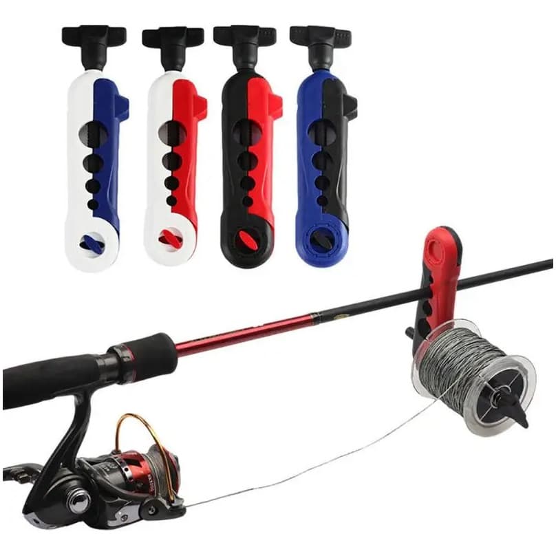 Suporte Enrolador Tencionado Linha Pesca Molinete Carretilha