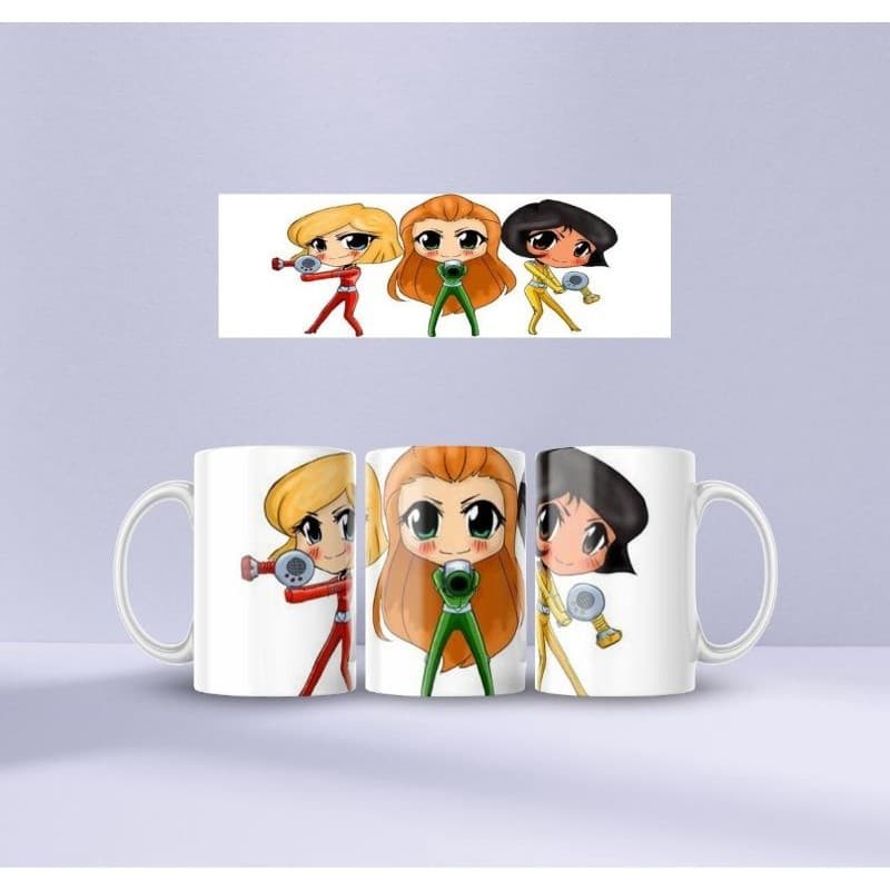 Caneca Xicara Personalizada Três Espiãs Demais 325ml