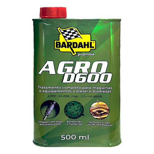 Agroprotetivo D600 Bardahl Para Diesel E Biodiesel 500 Ml
