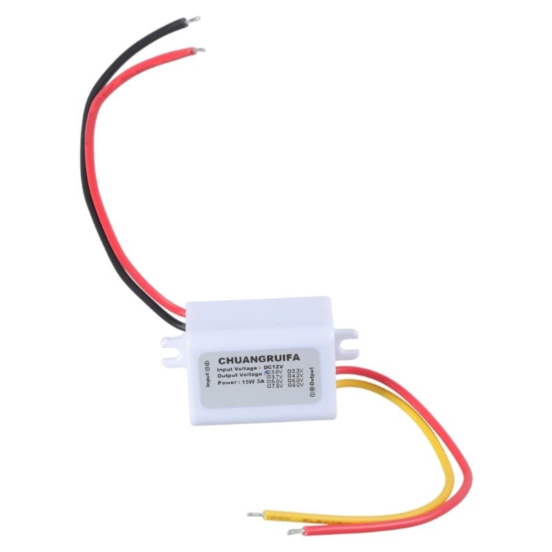 Conversor KOOL 12V Step Down Para 3V 3A 15W Módulo Fonte Alimentação