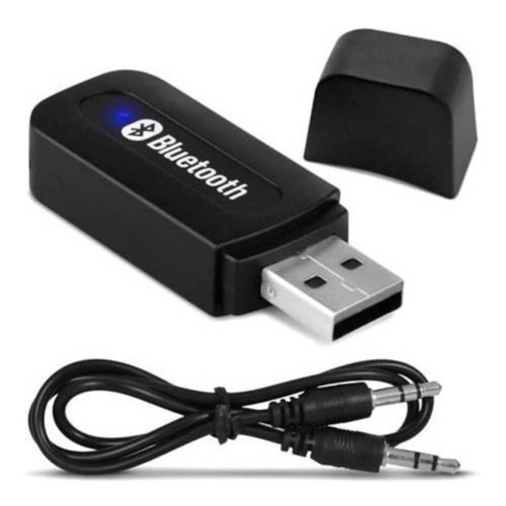 Adaptador Via Bluetooth Usb P2 Para Carro,Stereo 2.1 Usb, P2