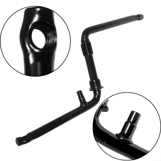 Pe De Vela Bicicleta 26/24 Monobloco 165mm Ciclismo Pedivela