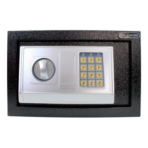 Cofre Pci Eletro 20ea Com Abertura Eletrônica Cor Preto/cinza