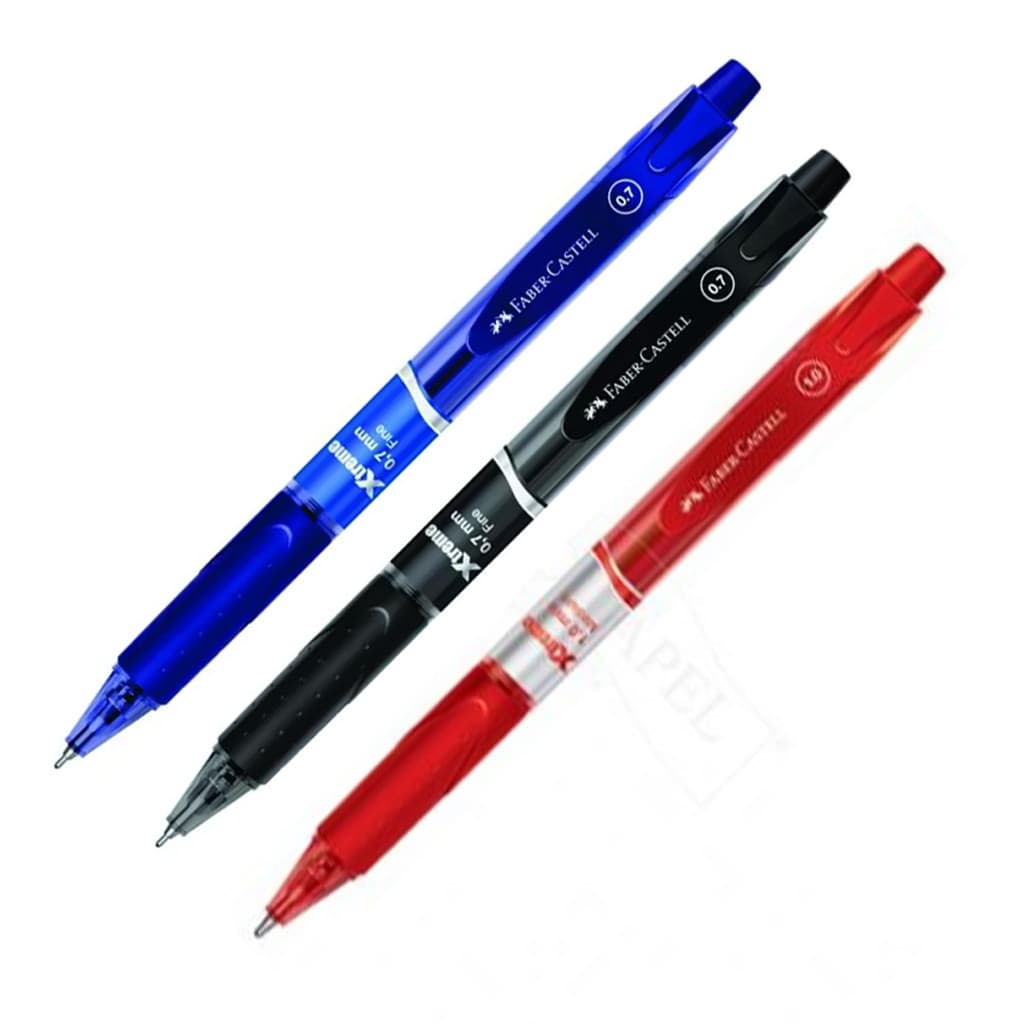 Caneta esferográfica retrátil Xtreme 1.0 mm faber castell  - unidade