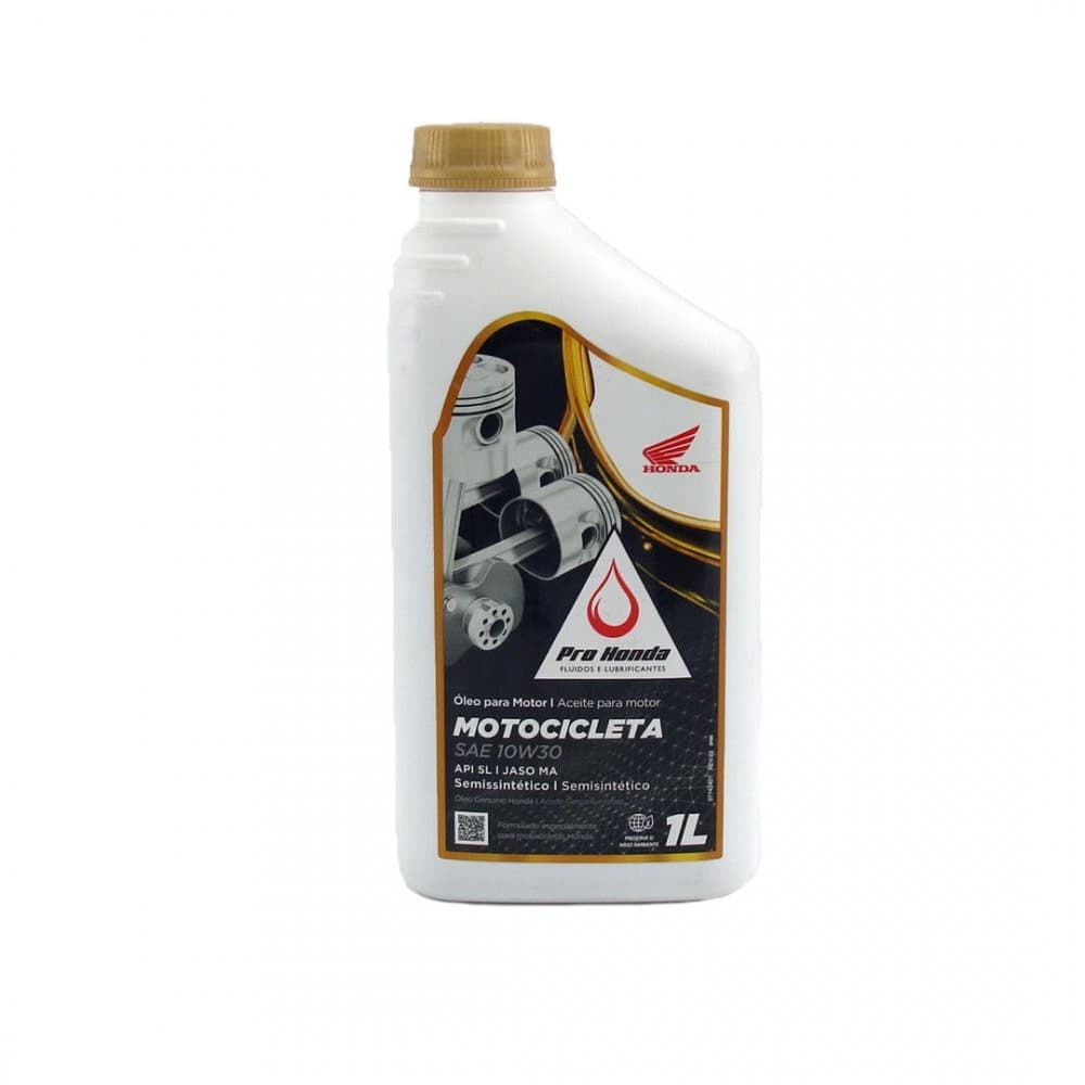 Óleo Genuíno Honda Semissintético 10w30 Original Honda