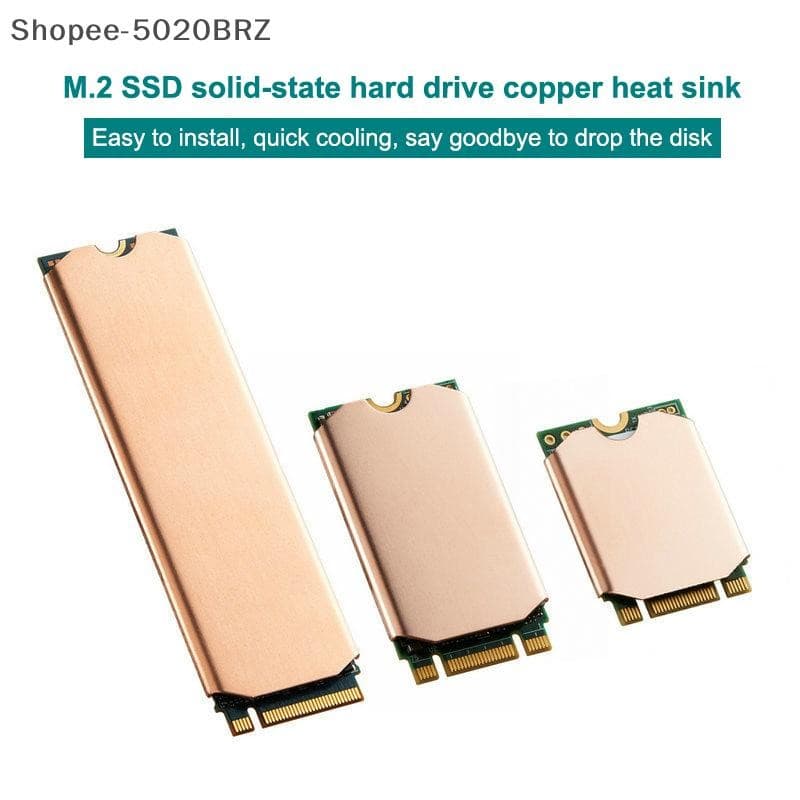 [THEBR] 1 Conjunto M . 2 NVME 2280 2242 2230 SSD Dissipador De Calor Radiador Unidades De Estado Sólido Para Laptop PC M