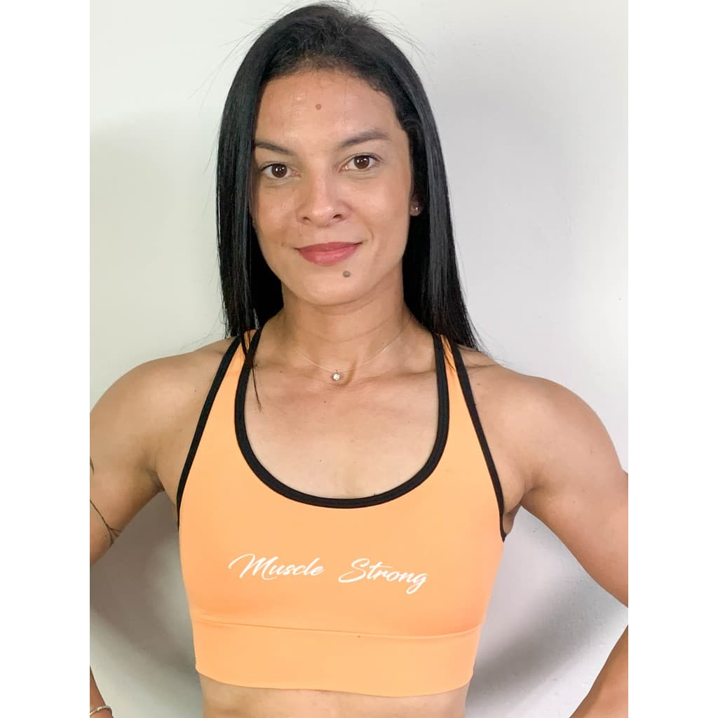 Top De Compressão Laranja