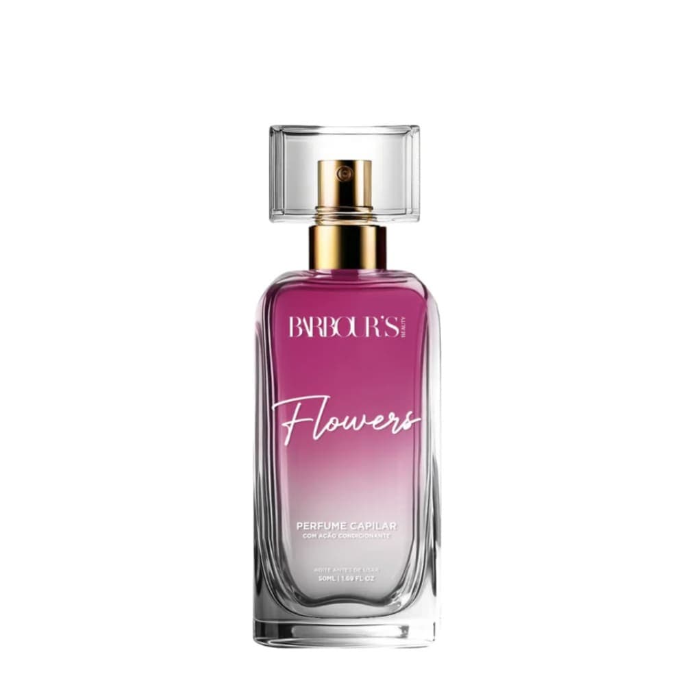 Perfume para cabelo Finalizador Termoativo Flowers - Barbour's Beauty