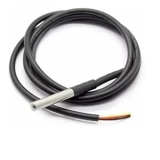 Sensor De Temperatura Ds18b20 A Prova D'água 1 Metro [ Código 346 ]