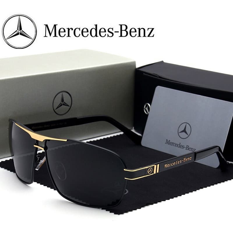 [Fel] Óculos de Sol Masculinos Mercedes Benz para Pesca Polarizados para Dirigir/Óculos de Sol COD