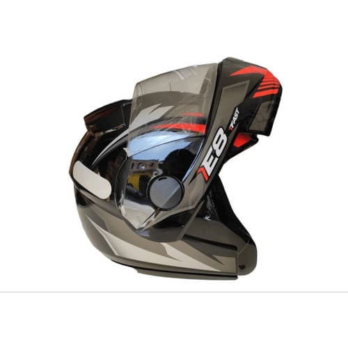 Capacete Articulado Ebf E8 Fast Robocop Escamateável