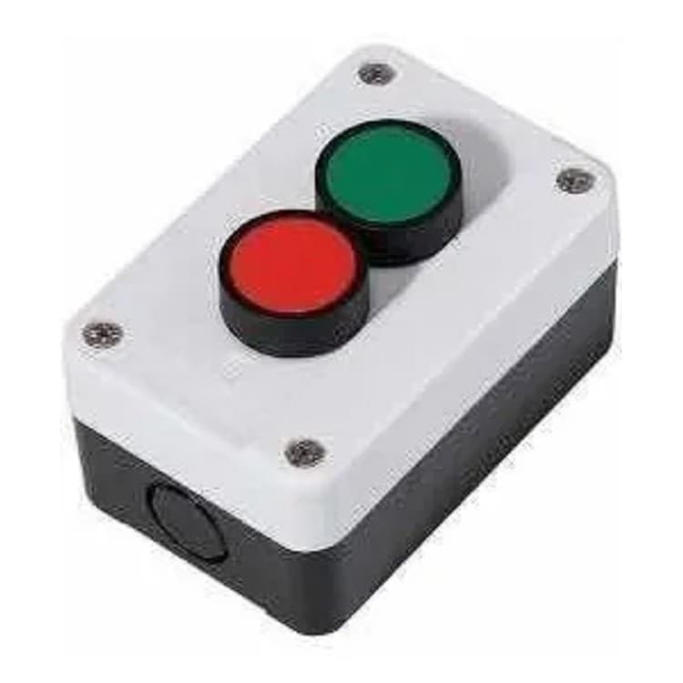 Botoeira Cinza Claro 2Bot 1Na+1Nf - Schneider