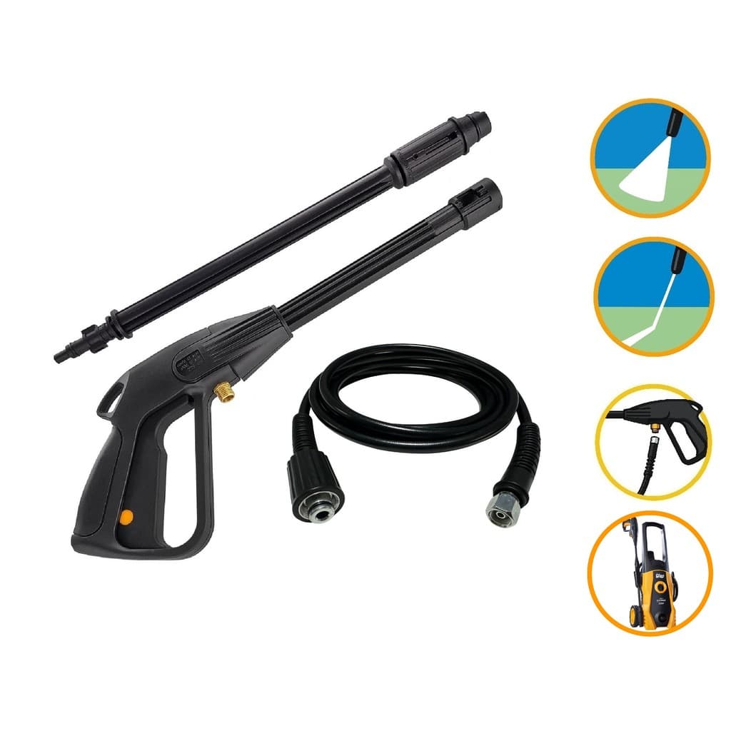 Kit Mangueira 5mt Pistola Lança Wap New Eco Wash 2200