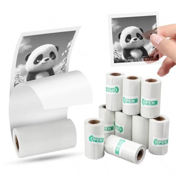 Rolos Bobina Termica P/ Camera Instantânea Infantil Filme Fotográfico
