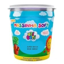 Massinha Soft de Modelar Pote 500g Massinha Uti GuTi - Qualidade Premium - Atóxica