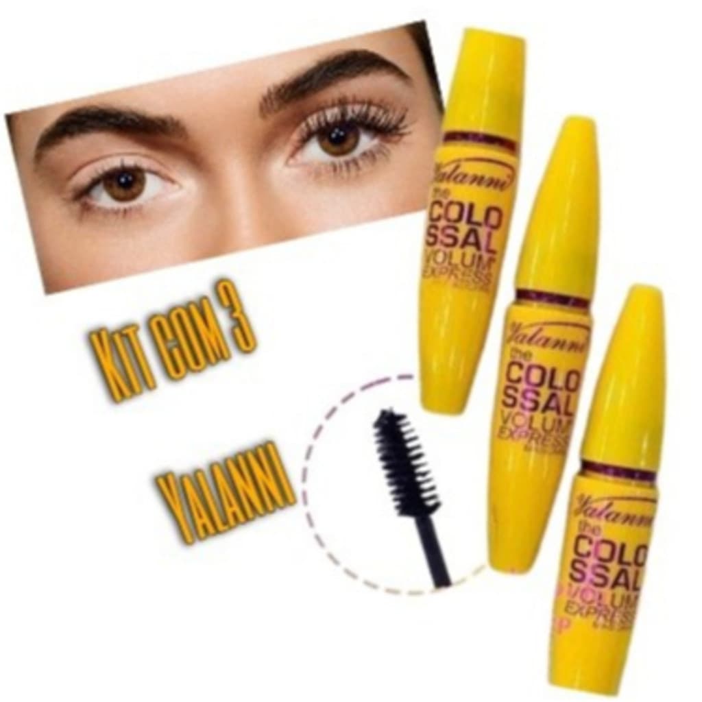 Kit C/ 3unis Máscara Para Cílios The Colossal -  Extra Volume HOT Sale