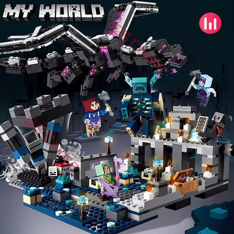 1010pcs Assembling Building Blocks Dark World Warfare Sentinel Boys Crianças Brinquedos Educativos Modelo