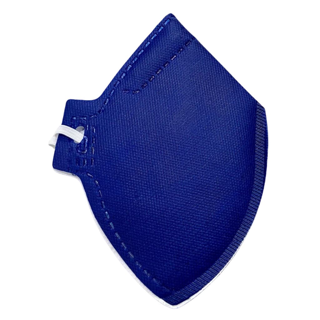 Kit 10 Máscara Pff2 Descartável Respirador Azul Sem Válvula