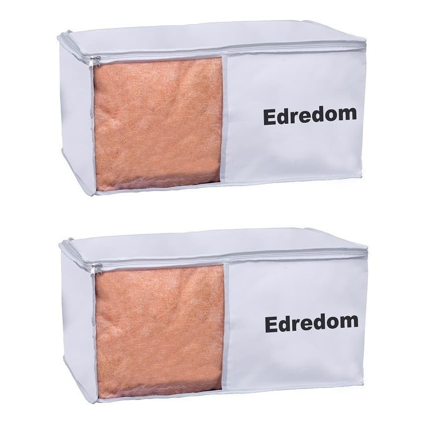 Organizador De Guarda Roupa Edredom Kit 2 Unidades