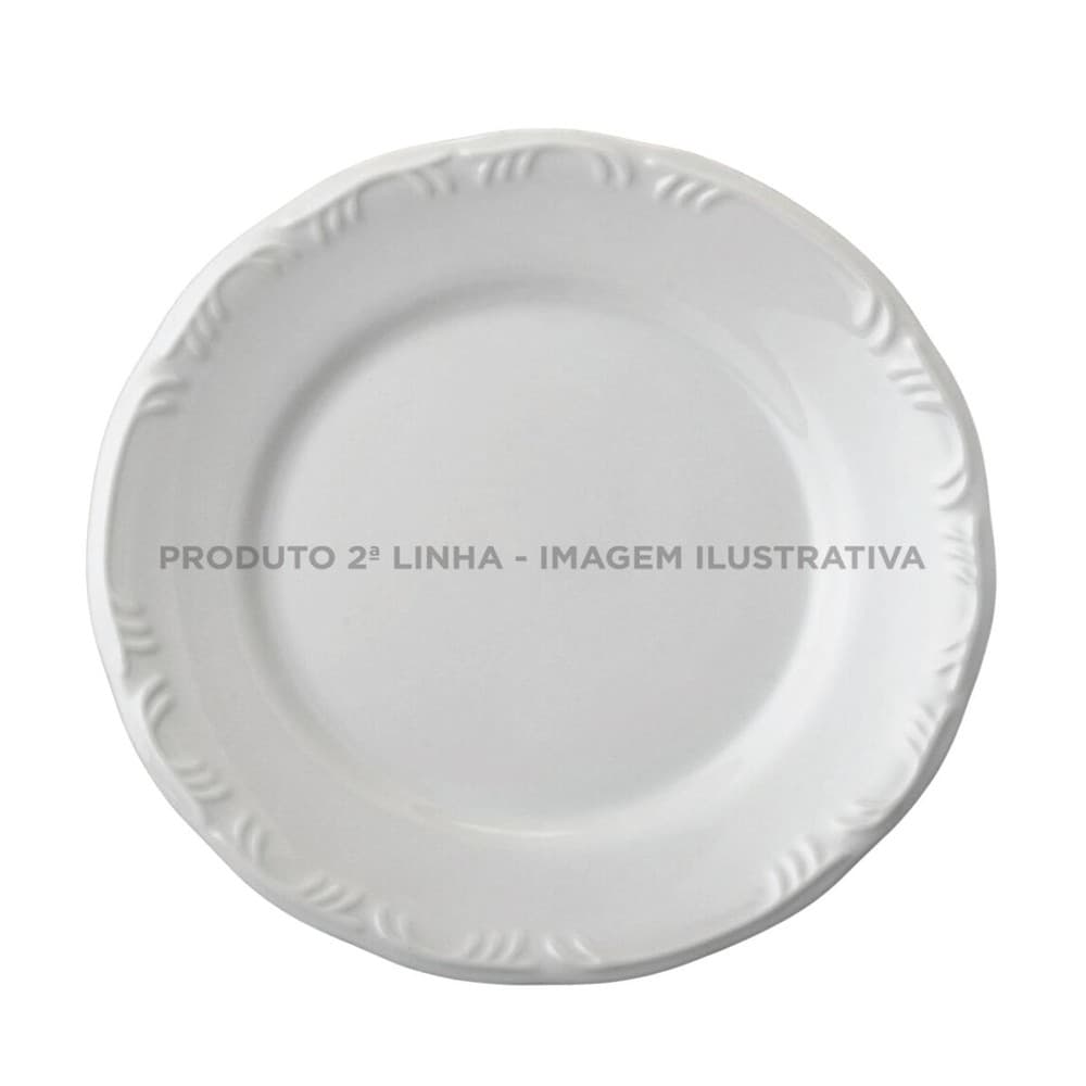 Prato Raso 26cm Porcelana Schmidt - Mod. Pomerode 2° LINHA 114