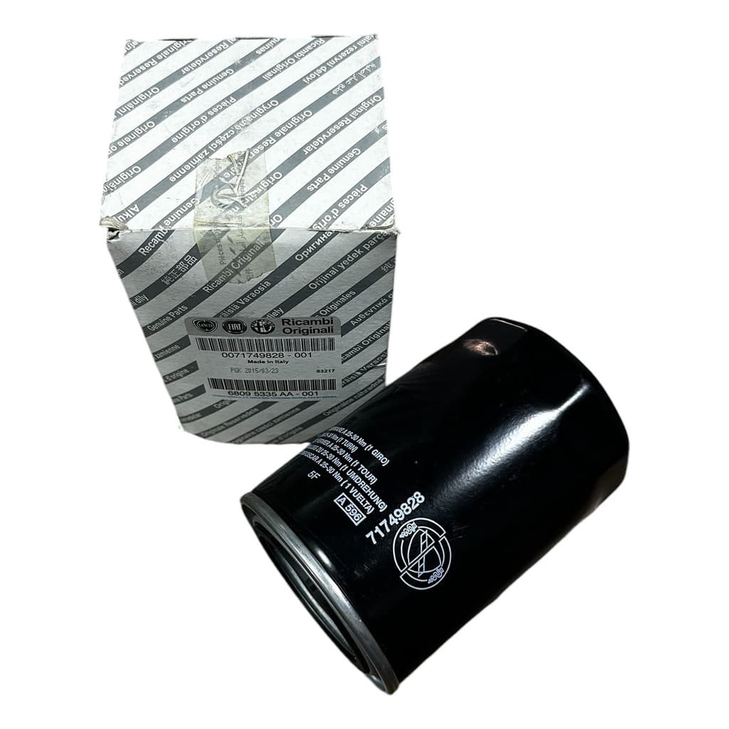 Filtro De Óleo Ducato 2.3 2010 2017 Original 71749828