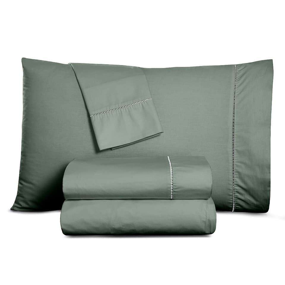 Lençol Queen 100% Algodao 300 Fios Roupa Cama Jogo Completo com 4 peças Percal Premium Hotel