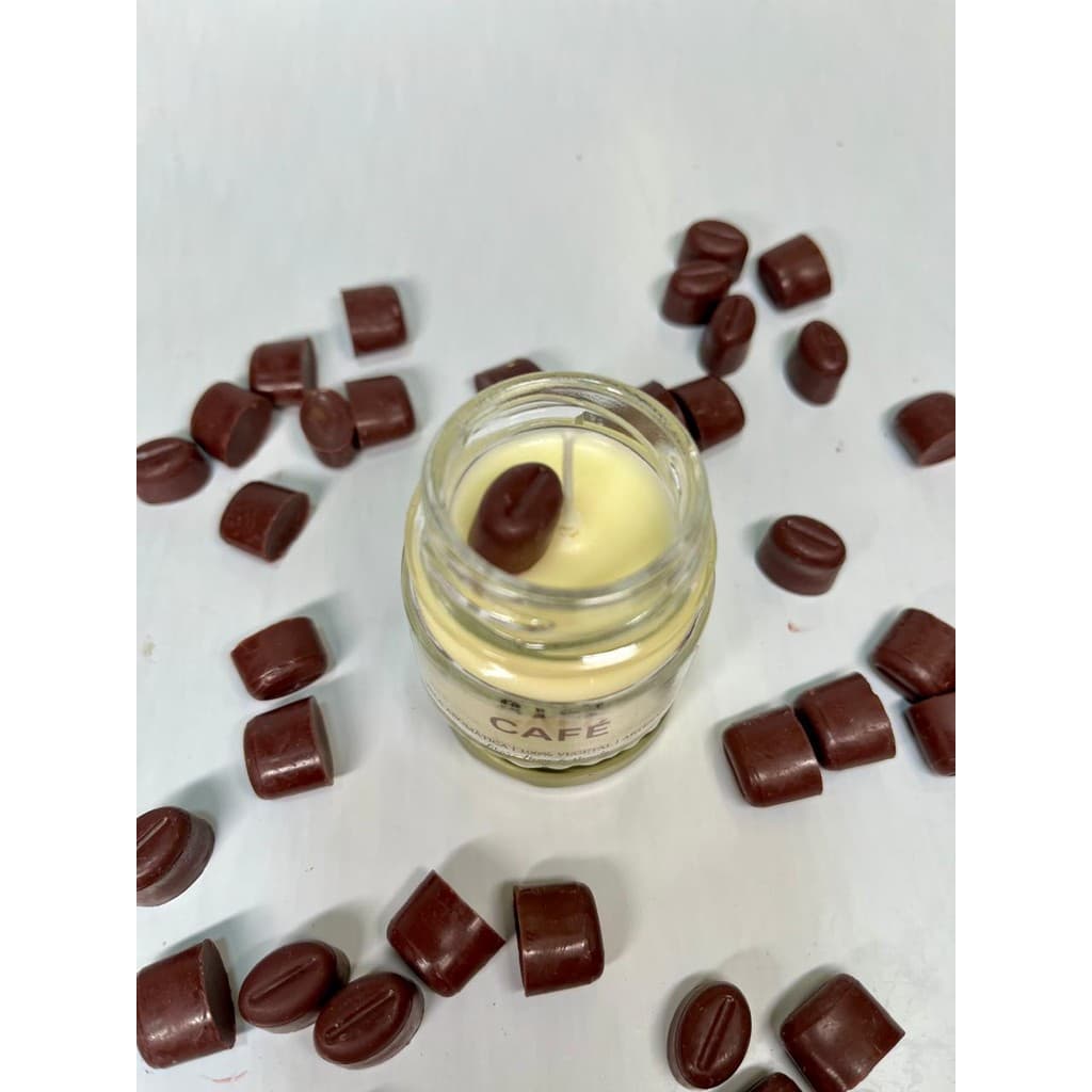 Mini Vela Aromática de Café Lembrancinha Perfumada 40g