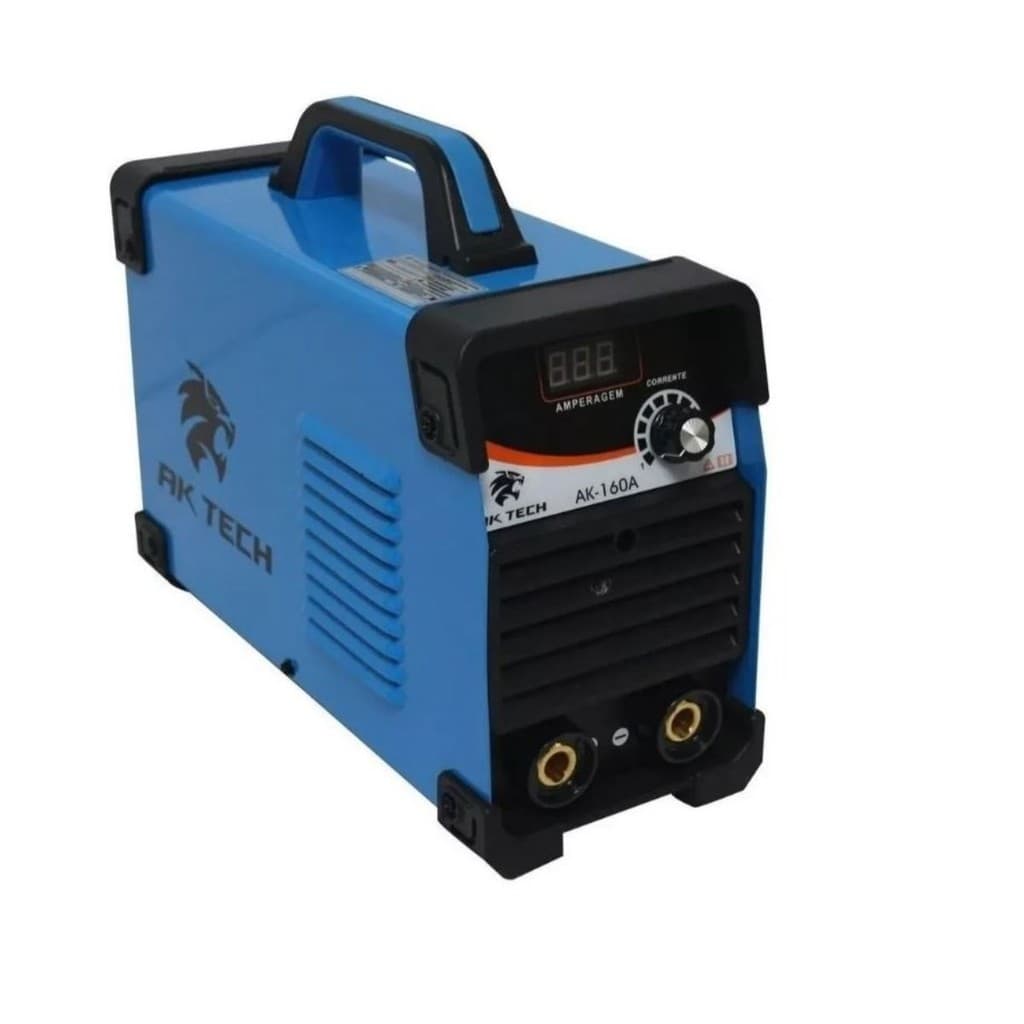 Maquina Inversora de Solda 160A 220V Display Digital