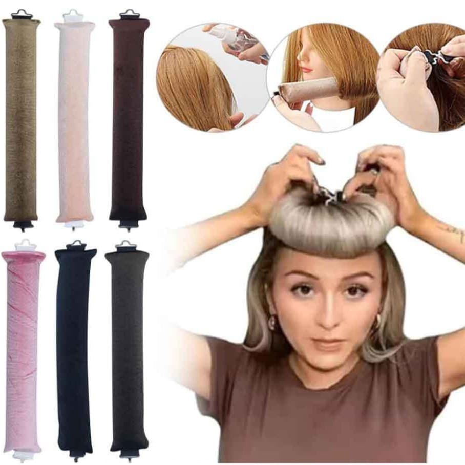 3 Pçs Conjunto De Rolos De Cabelo De Cetim Para Cachos Sem Calor Ferramentas De Estilo Haste De Ondulação