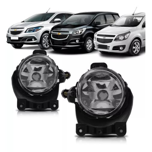 Par Farol Milha Auxiliar Cobalt Sonic Onix Spin 2012 2013 2014 2015